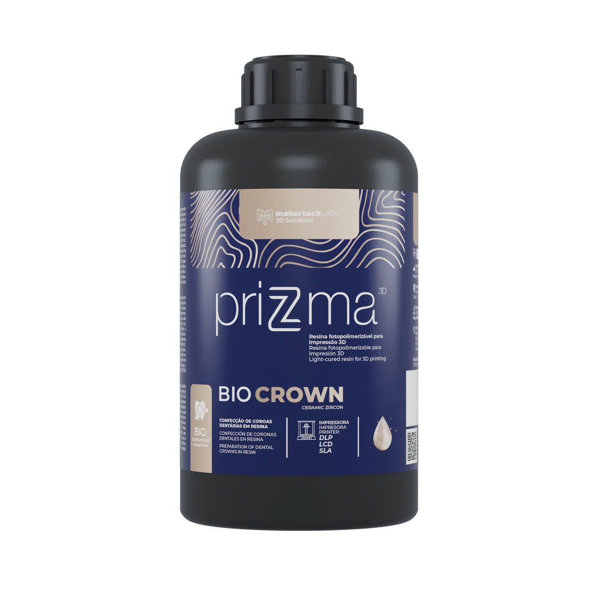 Prizma 3d Resin Bio Crown - 250gr