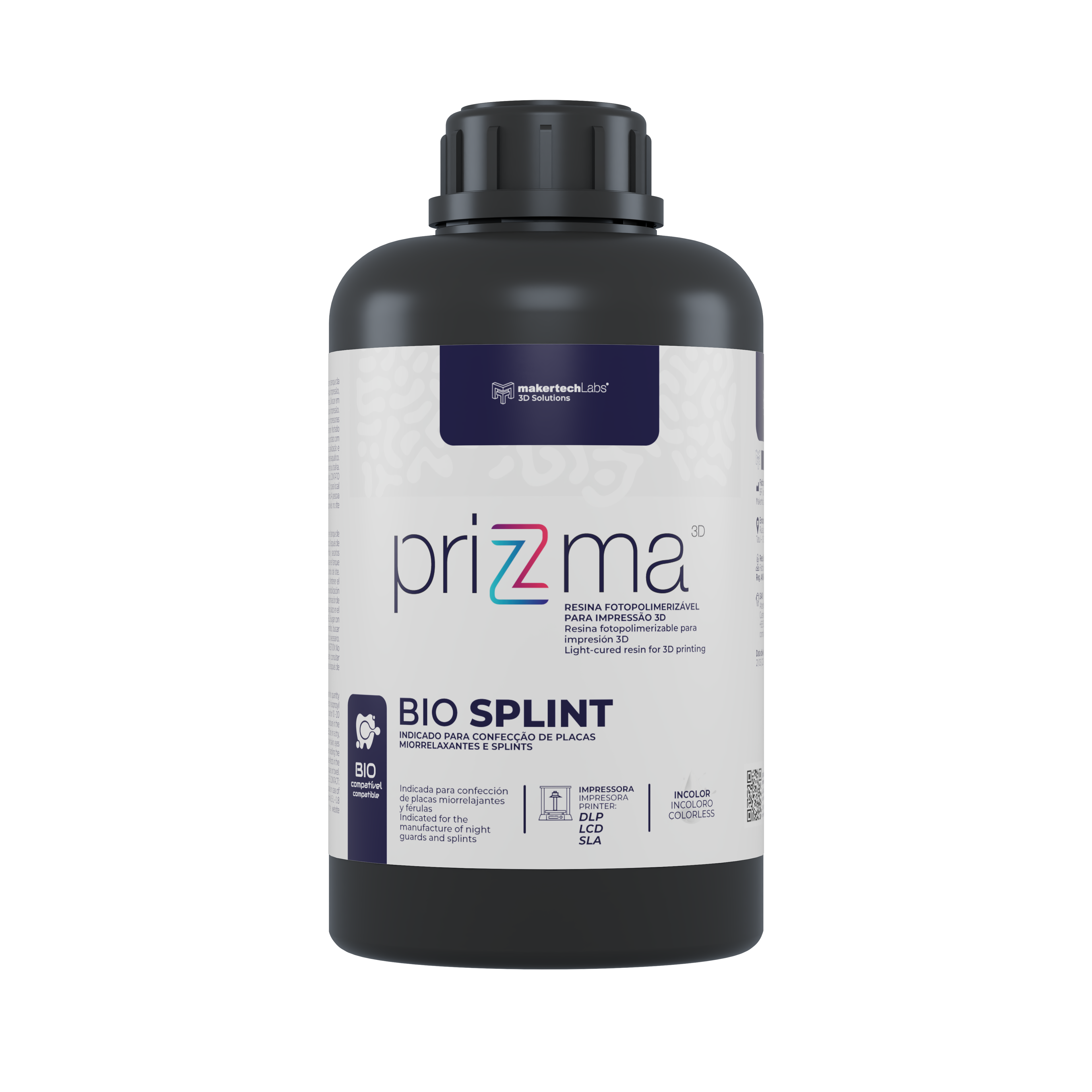Prizma 3d Resin Bio Splint - Transparent 1 Kg