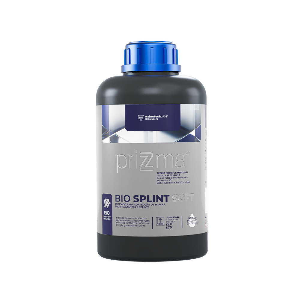 Prizma 3d Resin Bio Splint Soft - Transparent 1 kg